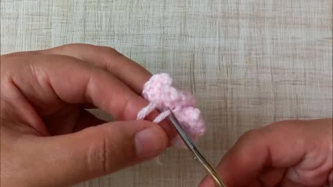 Easy crochet flower book mark