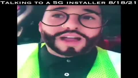 Man goes undercover to talk to 5G installers and warn people door to door