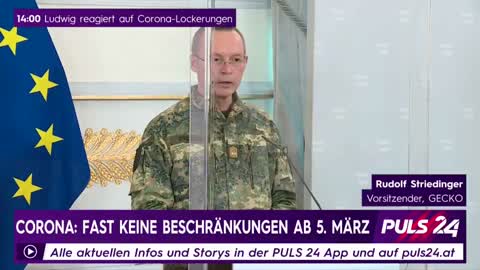 Austrian Major General Stridinger announces the need to vaccinate people with the fourth dose.