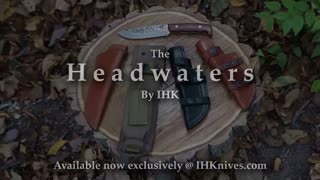The New Headwaters Knife by Indy Hammered Knives