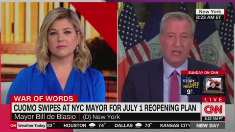 Dem Mayor DeBlasio of New York City Trashed Dem Gov of New York State