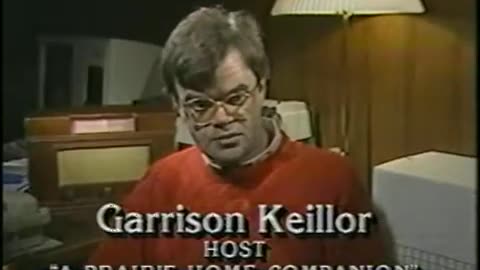 June 12, 1987 - Garrison Keillor Interview