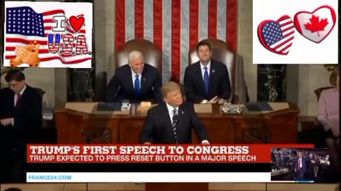 Donald Trump's Congress speech update