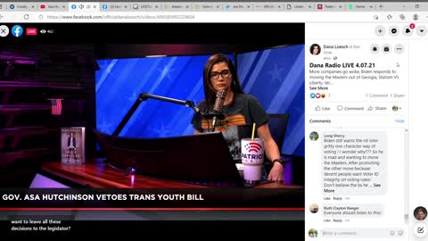 Dana Loesch mocks Asa Hutchinson's defending trans mutilation of children on Tucker Carlson show 2