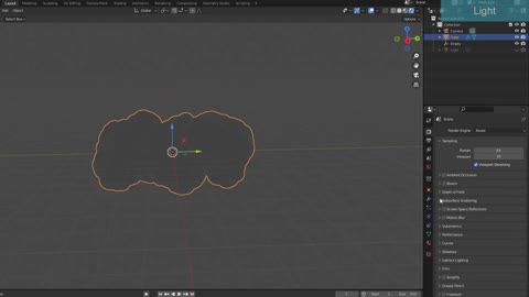 Blender Stylized Lightning Clouds! Come in and see, step three.