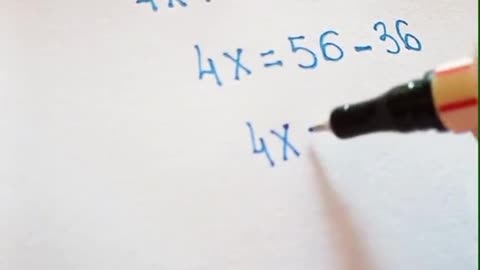 Como resolver equação do primeiro grau