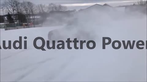 AUDI quattro drifts (POV includes)
