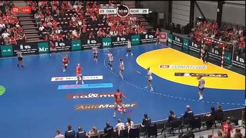 Denmark VS Norway women's Friendly Handball Match 2024