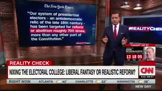 CNN Caught in Blatant Lie to Attack Electoral College