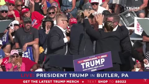 They tried to Assassinate Trump in Butler PA