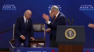 Wave and Sit Down - Joe Biden Takes His Orders Like a Good Boy...