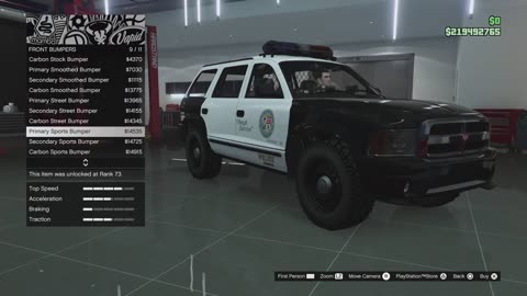 Grand Theft Auto Online - bravado Dorado County Sheriff Cruiser