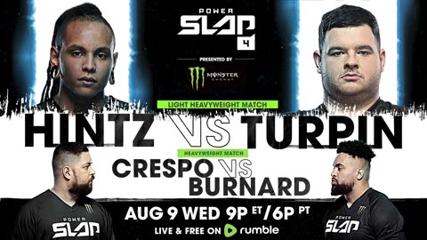 Power Slap 4: Ayjay Hintz vs Austin Turpin | Who You Got? Trending no 1 on RUMBLE T