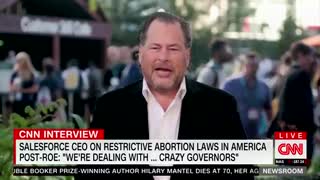Salesforce CEO talks about pulling out of pro-life states