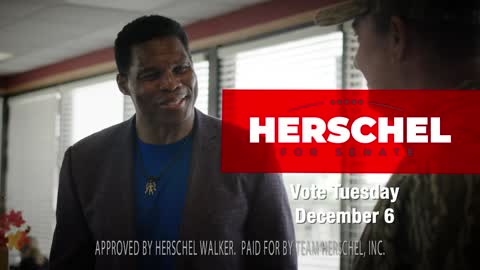 Vote for Herschel Walker - December 6, 2022!