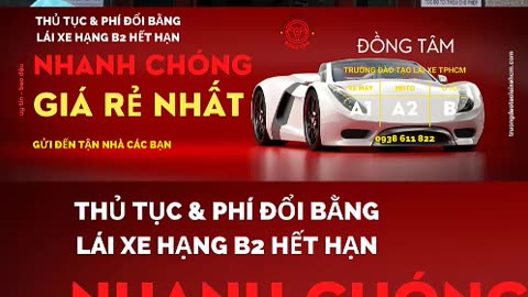 Đổi bằng lái xe B2 Hết hạn gồm thủ tục gì và phí nhiêu ở TPHCM