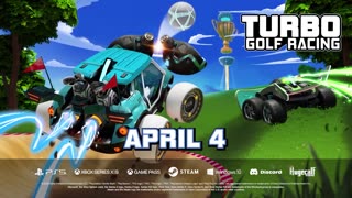 Turbo Golf Racing - Official Version 1.0 Release Date Announcement Trailer