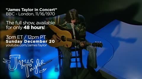 James Taylor – Full Concert (BBC In Concert, 11/16/1970)