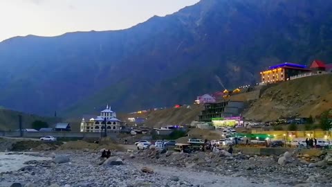 Evening view of batakundi valley Naran Pakistan