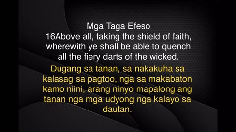 Awit Sa Kasulatan Mga Taga Efeso 6:13-17 Full Armor of God(Militant Medley Mix)In Cebuano #pagdayeg