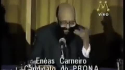 4° Debate Presidencial de 1994 - Dr. Enéas Carneiro - TV Manchete - Carlos Chagas.Chagas