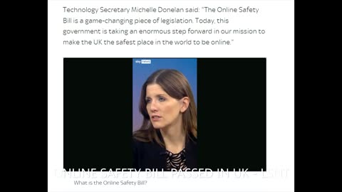 THE ONLINE SAFETY BILL HAS BEEN PASSED IN THE UK SEPTEMBER 2023