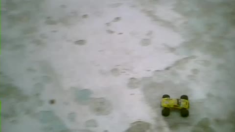 An RC Truggy and an empty pool!