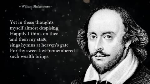 William Shakespeare Poems Beautiful Love Poetry