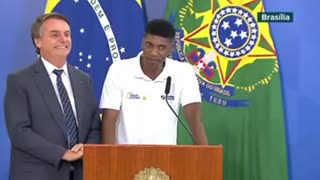 Atleta Agradece Apoio ao Presidente Bolsonaro pelo Desempenho nas Olimpiadas de 2020