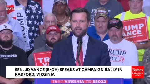 BREAKING NEWS_ JD Vance Goes No Holds Barred Against Kamala Harris In Virginia Campaign Rally