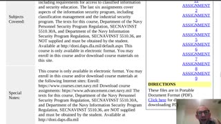 Summary of NAVEDTRA 14210 - Introduction to the Department of the Navy Information and Personnel S