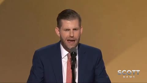 Eric Trump Speech RNC 2024