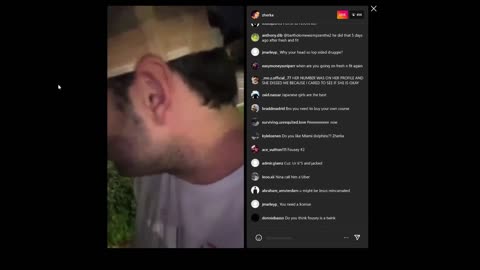 JON ZHERKA GETS THREATENED BY MIAMI GOONS ON IG LIVE (WITH CHAT)