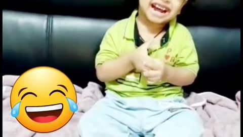 Funniest baby video clip 😜