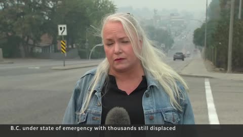 Massive wildfire destroys homes in B.C.'s Shuswap region