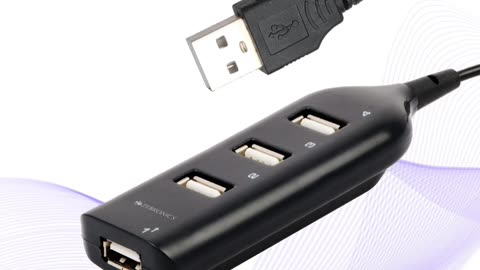 Zebronics ZEB-90HB USB Hub, 4 Ports, Pocket Sized, Plug & Play, for Laptop & Computers