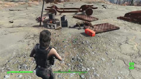 Fallout 4, MODDED, Just Chill'in Part 6, Vertibird, Tenpines Part 1, Trash can Carla, Order up