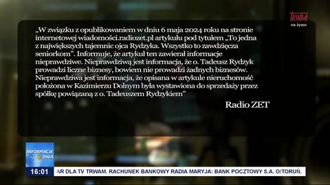 Radio Zet Przeprasza Ojca Rydzyka – Zaskakujące Fakty, Które Zmieniły Wszystko