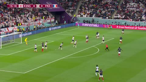 Giroud header wins it! England v France FIFA World Cup Qatar 2022