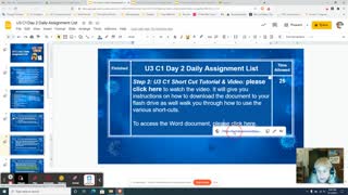 IC U3 Day 2 Part 1: Word Short Cut Basics