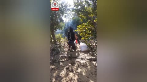 Resistance Brigade during Al Aqsa Flood attack