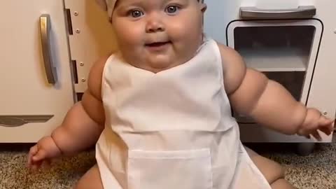 Madi The "Baby Chef" Will Immediately Brighten Up Your Day!