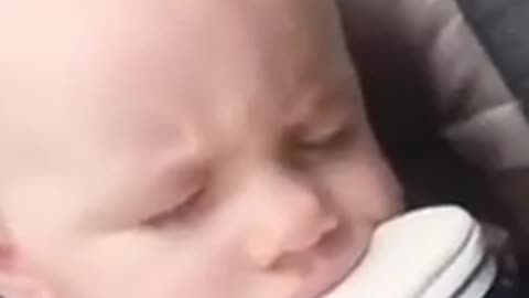 Funny Baby reaction
