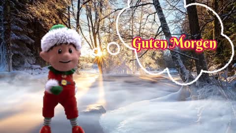 Bald ist Weihnachten , Christmas Greetings from Germany