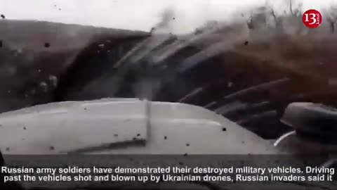 "They hit, our equipment is on fire"- Seeing hit equipment, soldiers Russians try escaping from area