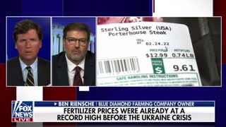 A farmer gives a warning about how sanctions against Russia might impact grocery bills.