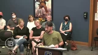 DAD STUNS SCHOOL BOARD WHEN HE READS ALOUD DISGUSTING BOOK FROM LIBRARY