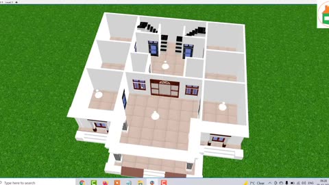 BEST HOUSE DESIGN 2 BHK FOR FAMILY || UNIQUEINVENTION ||