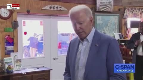 Joe Biden struggles to answer Russia question on a visit to Michigan
