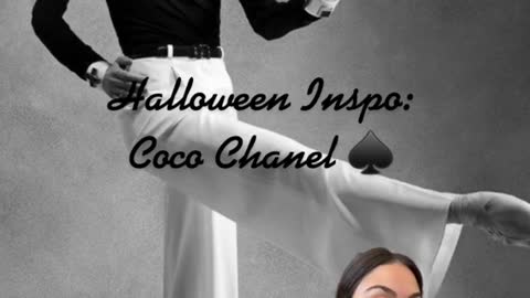 Coco Chanel Halloween costume